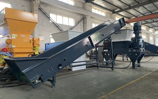 Shredder And Crusher Machines To The United States