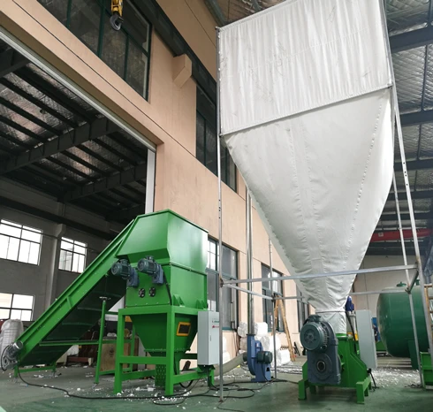 EPS Polystyrene Compactor With Silo System
