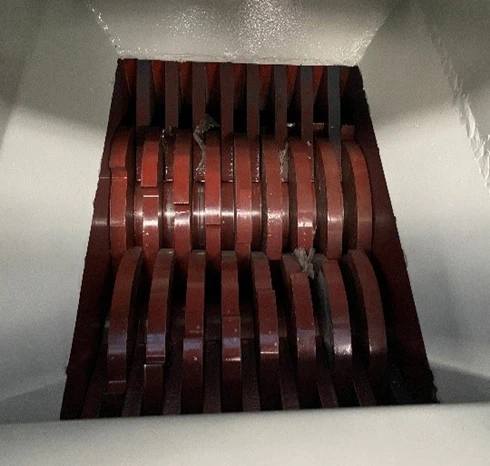 Small Double Shaft Shredder Machine
