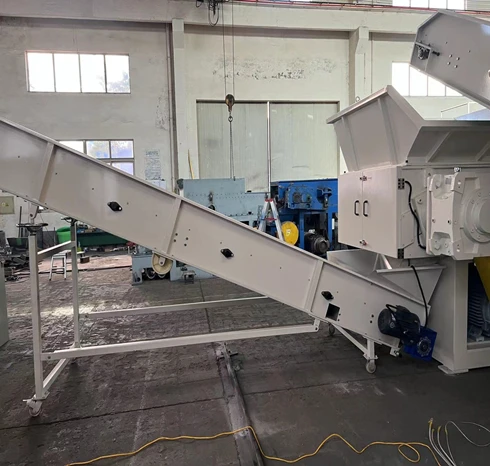 Waste Wood Pallet/Plastic Pallet Shredder Machine