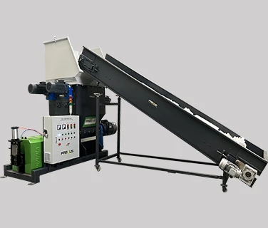 EPS Hot Melting Machine With Belt Conveyor