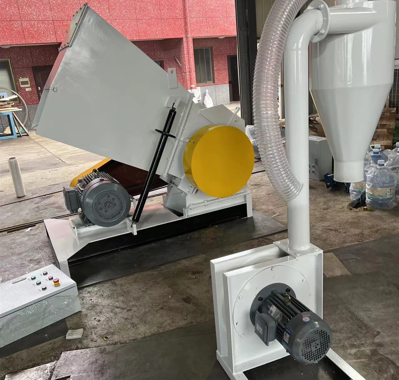 PP PE PVC Profile & Pipe Crusher Machine