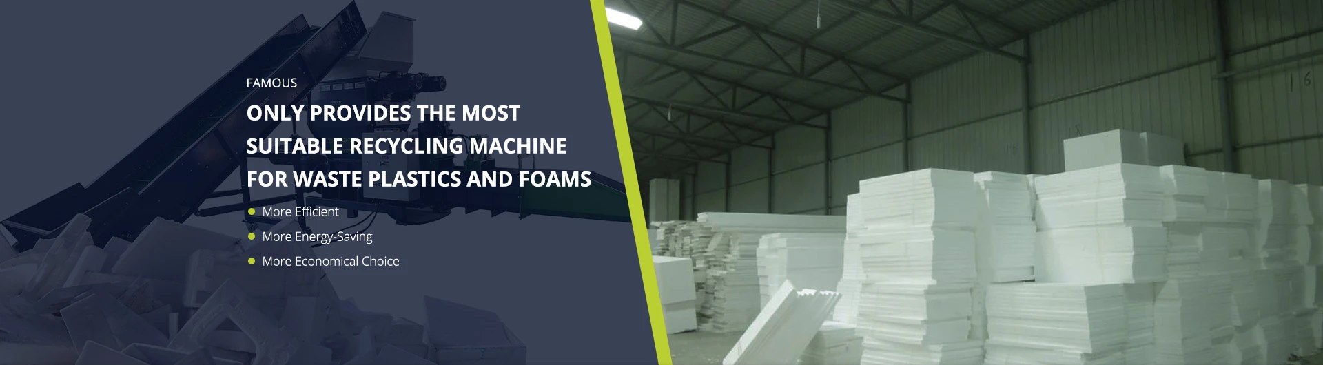 FOAM LUMP SCRAPS SOLUTION 