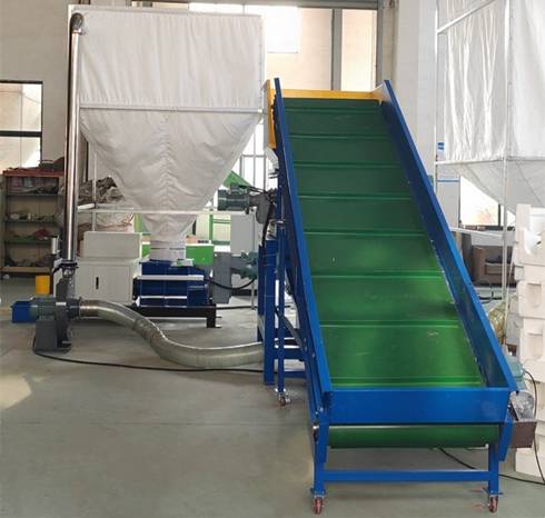 Styrofoam Melting Machine With Silo System