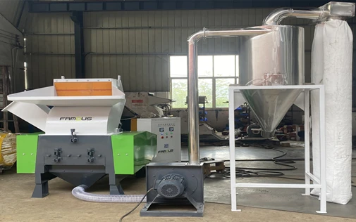 Plastic Crushing System For Brazilian Customer