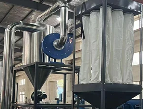 Dust collection: It can separate dust and other light impurities.