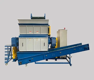 Swing Arm Type Single Shaft Shredder Machine