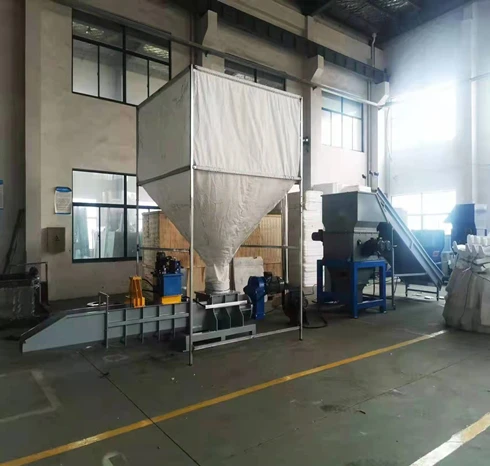 EPS Polystyrene Compactor With Silo System