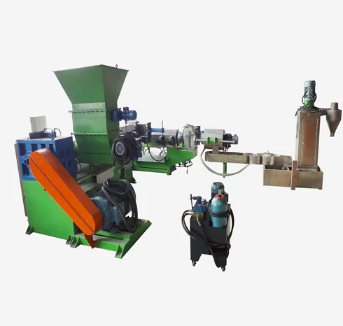 PPPE Rigid Flakes Scraps Pelletizing Line
