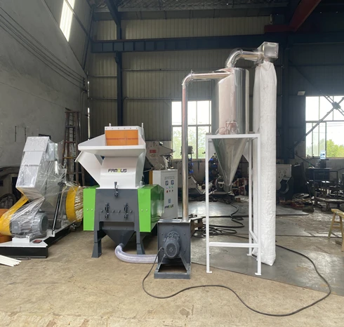 PP PE PVC Profile & Pipe Crusher Machine