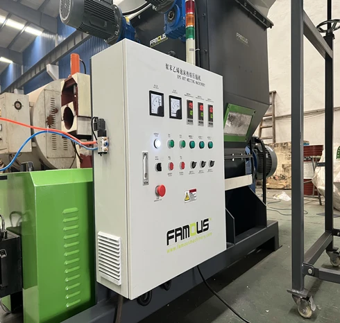EPS Hot Melting Machine With Belt Conveyor