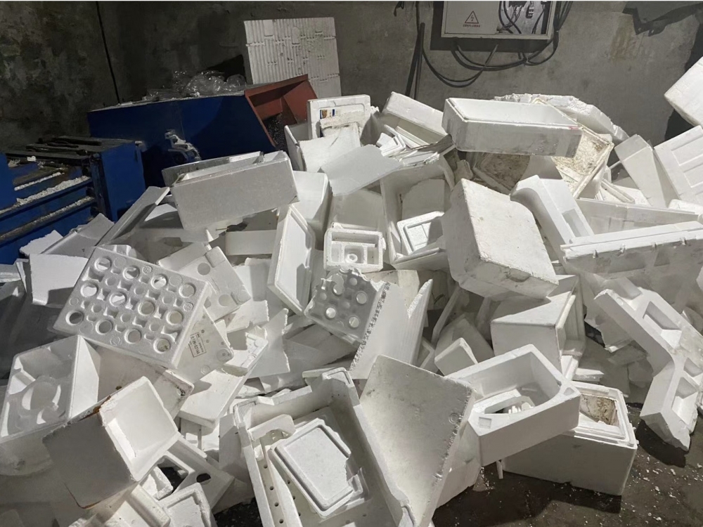 Waste foam