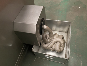 Material outlet 