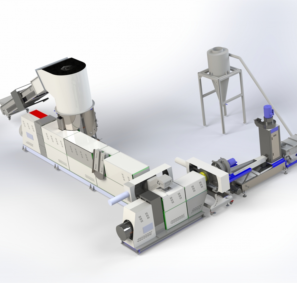 Waste Plastic Film Pelletizing Line