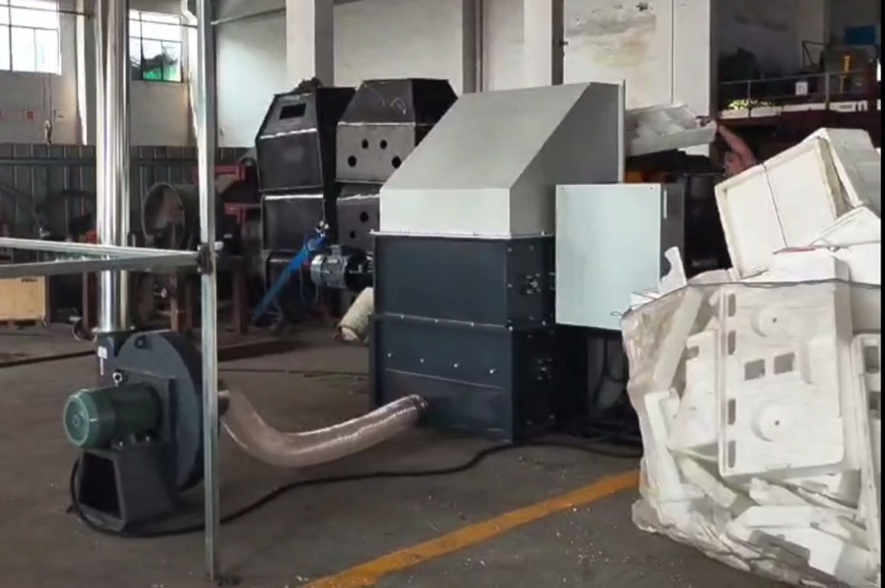 EPS Foam Crusher Machine into Beads