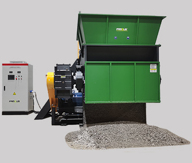 Single Shaft Shredder Machine (Soft & Rigid Materials)