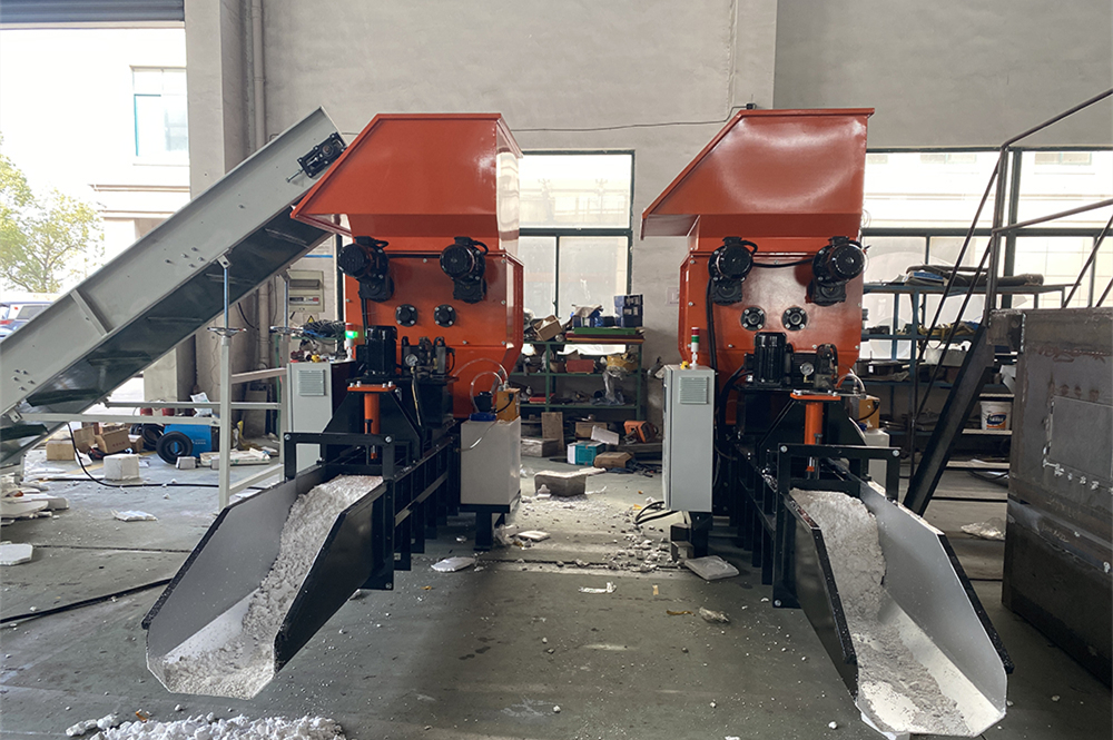 Polystyrene Foam Compactor Machine/Expanded Polystyrene Compactor/Foam Recycling Machine