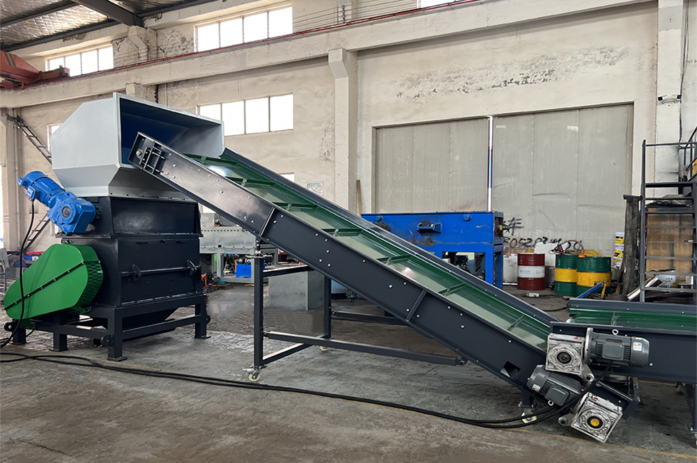 PS Foam Sheet Crusher Fast Food Foam Box Crusher Recycled Foam Crusher Waste Foam Crusher