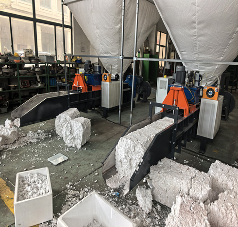 EPS Compactor Line With Two Silo System