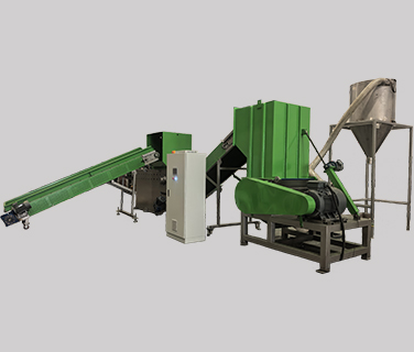 Plastic Shredder And Crusher Line 