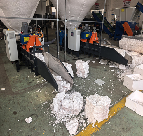 EPS Compactor Line With Two Silo System