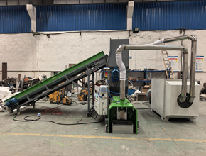 EPE Melting Machine and Belt Conveyor